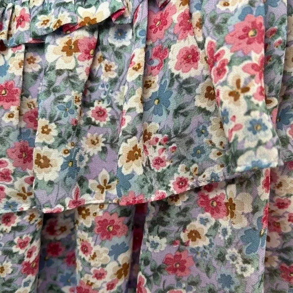 2/$30 Entro Size Medium Women’s Floral Skirt Party Concert - Picture 4 of 8